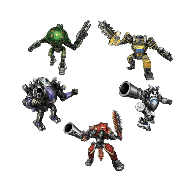 Mechanical Robots Mystery Pack