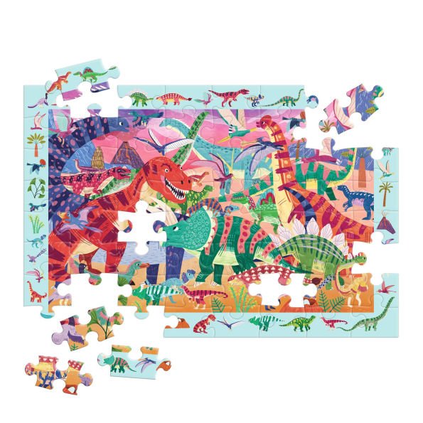 Dinosaur Search & Find 64pc Puzzle - Sweet Thrills