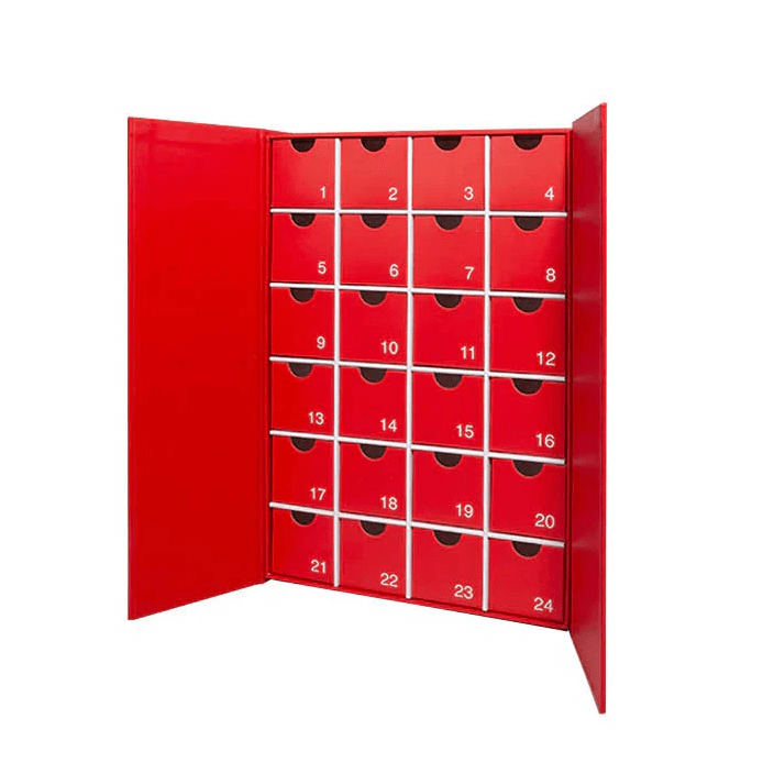 DIY 24 - Day Magnetic Advent Calendar - Sweet Thrills