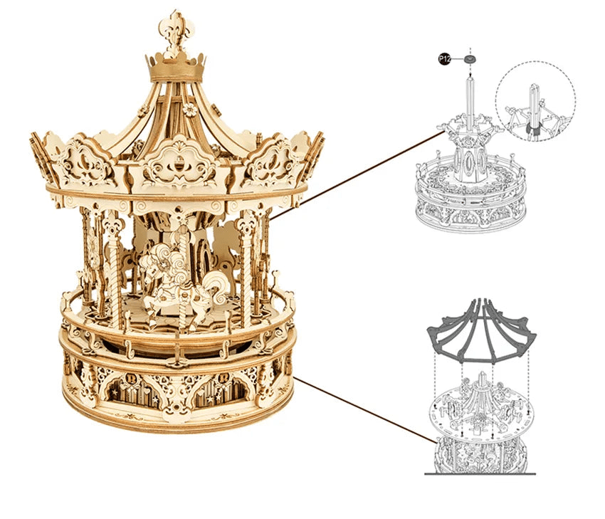 DIY ROMANTIC CAROUSEL KIT - Sweet Thrills