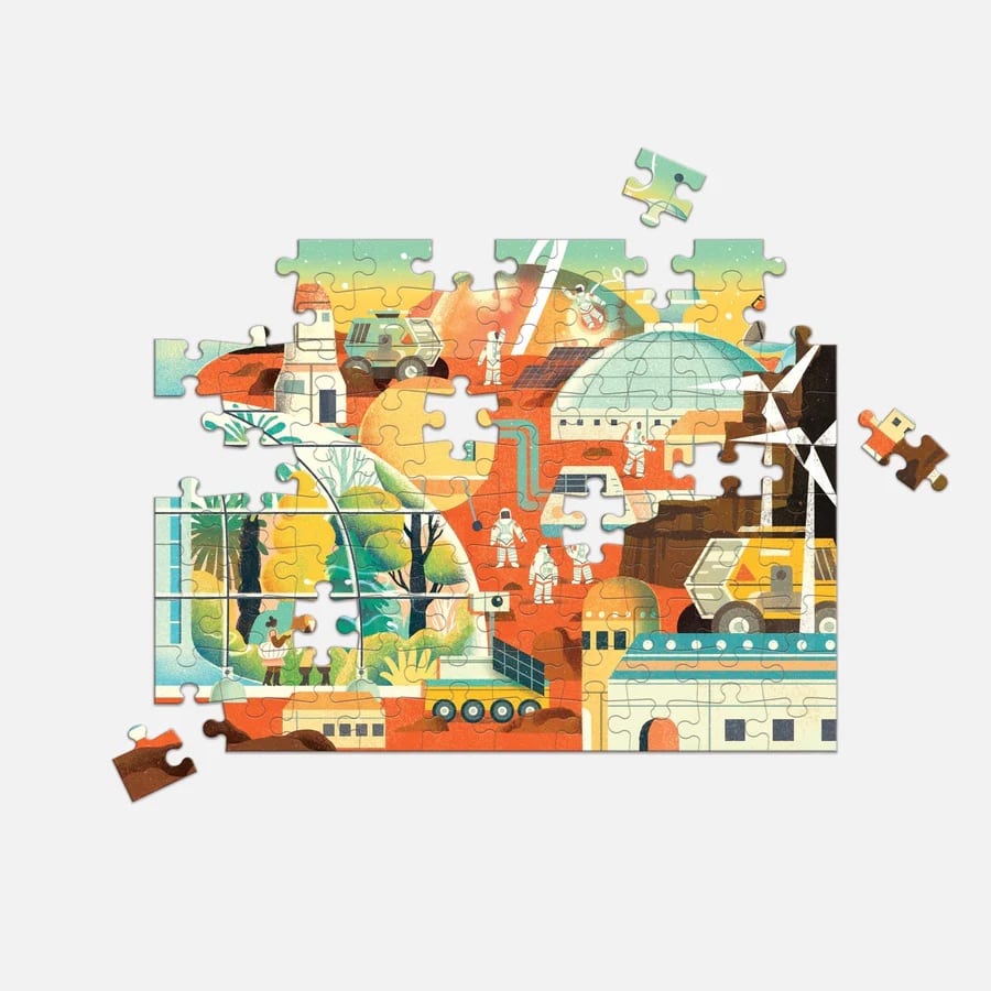 Double - Sided Space 100pc Puzzle - Sweet Thrills