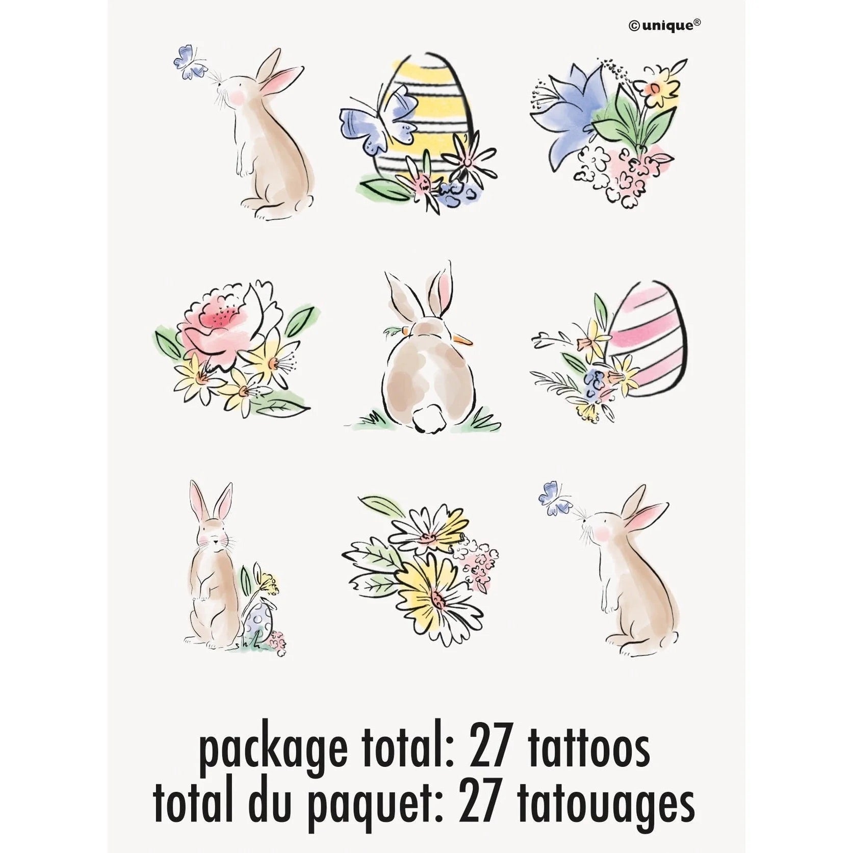 EASTER EGG DECORATING TATTOO PACK - Sweet Thrills