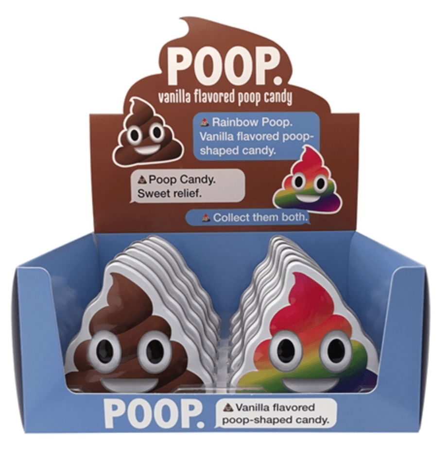 EMOJI POOP CANDY TIN - Sweet Thrills