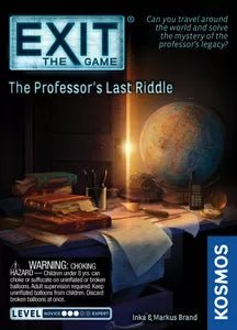 EXIT: PROFESSORS LAST RIDDLE - Sweet Thrills