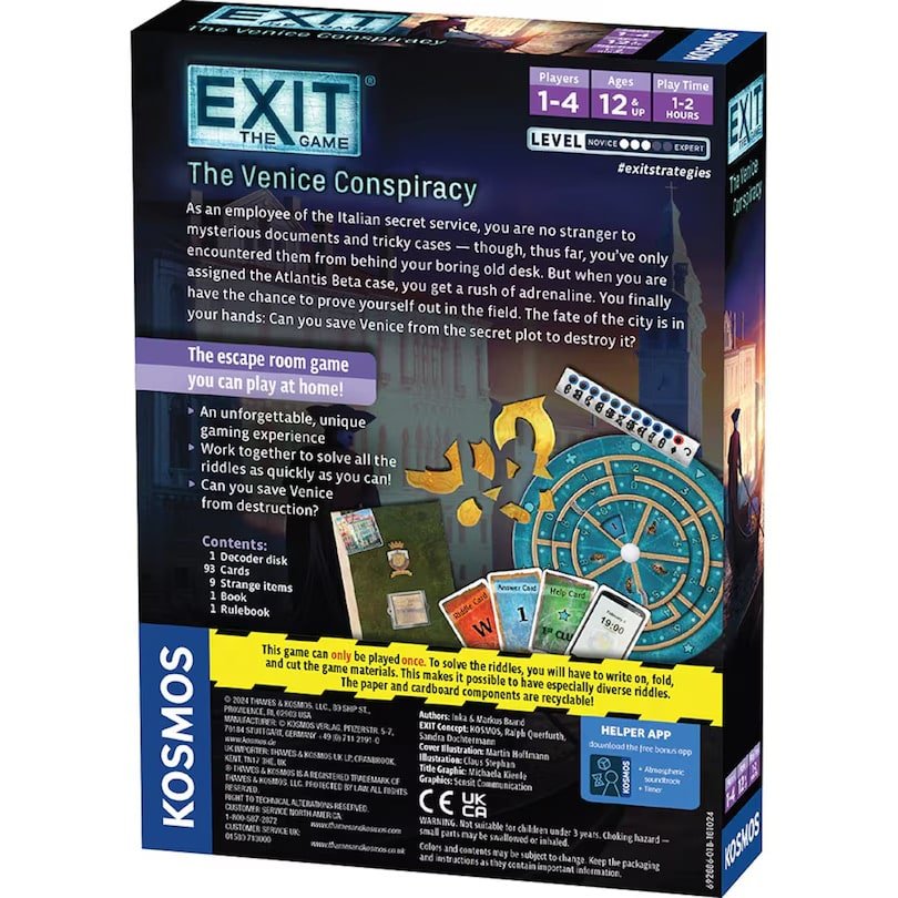 EXIT: The Venice Conspiracy - Sweet Thrills