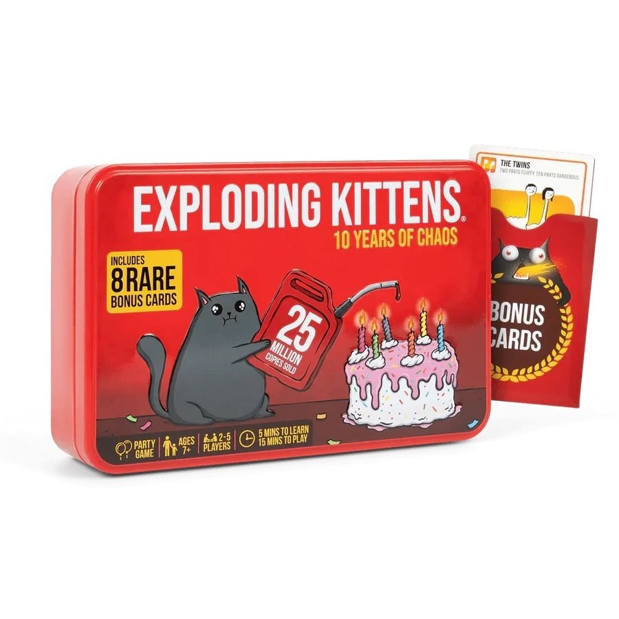Exploding Kittens (10th Anniversary Tin Edition) - Sweet Thrills