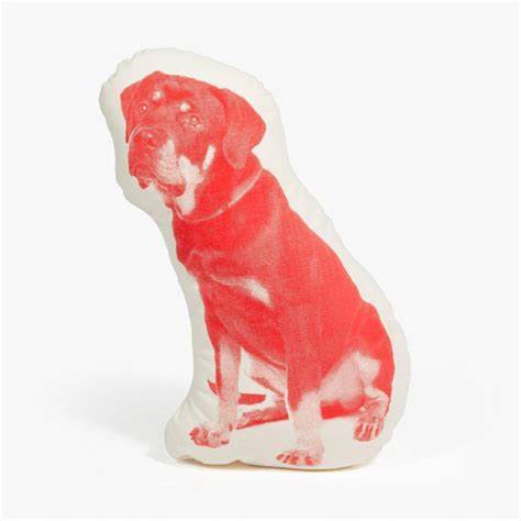 FAUNA RED ROTTWEILER PILLOW - Sweet Thrills