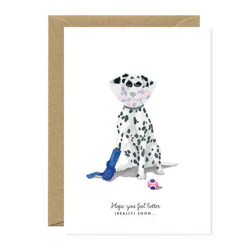 Feel Better Dog Card - Sweet Thrills