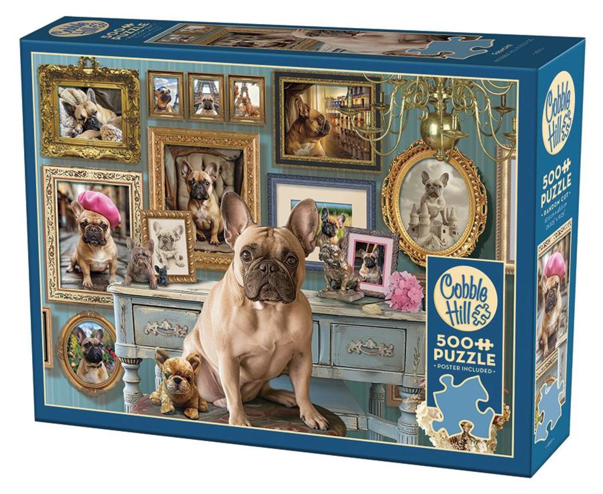 Frenchie 500pc Puzzle - Sweet Thrills