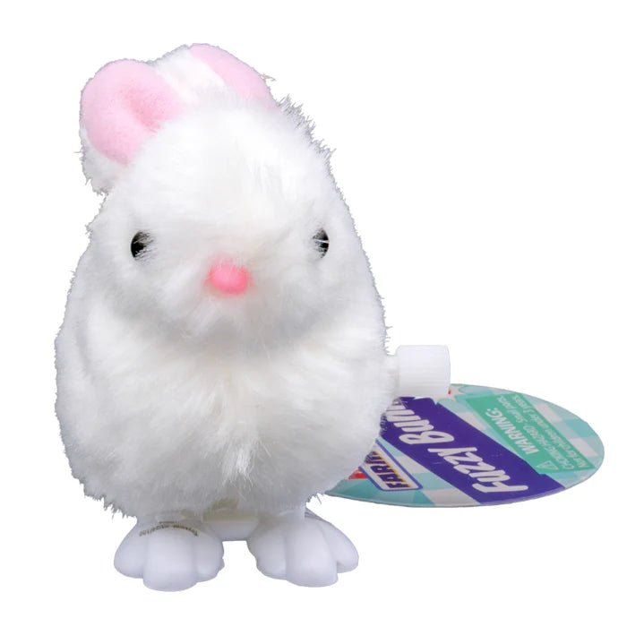 FUZZY BUNNY WIND - UP TOY - Sweet Thrills