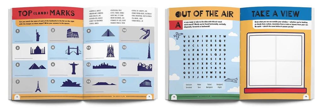 Games on the Go: Travel Activity Book - Sweet Thrills