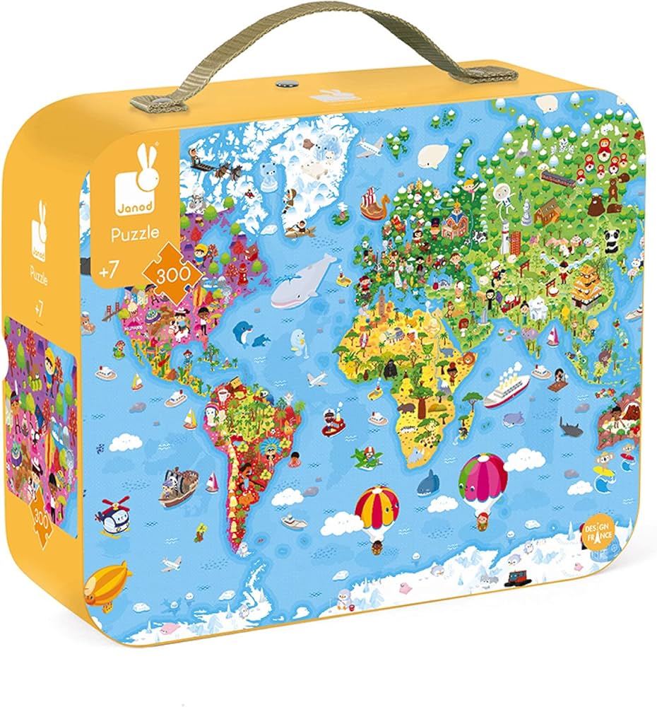 Giant World Puzzle 300pc Puzzle - Sweet Thrills