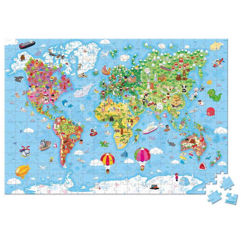 Giant World Puzzle 300pc Puzzle - Sweet Thrills