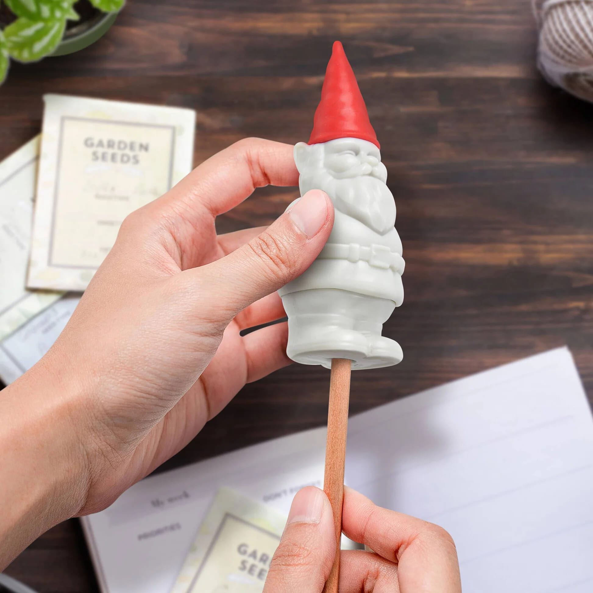 Gnome Pencil Sharpener & Eraser - Sweet Thrills