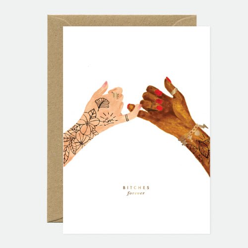 Gold Bitches Forever Card - Sweet Thrills