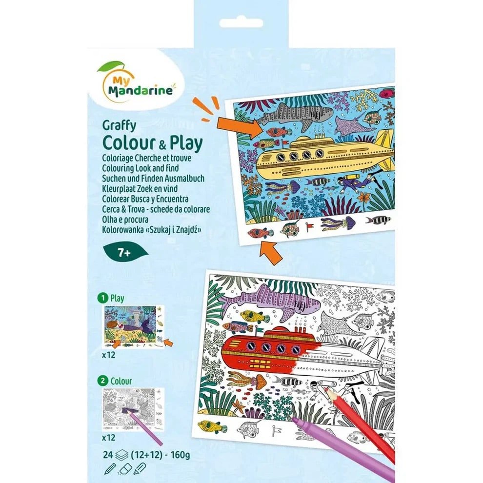 Graffy Colour & Play - Sea - Sweet Thrills