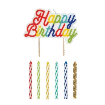 HAPPY B - DAY CANDLE KIT 13PC - Sweet Thrills