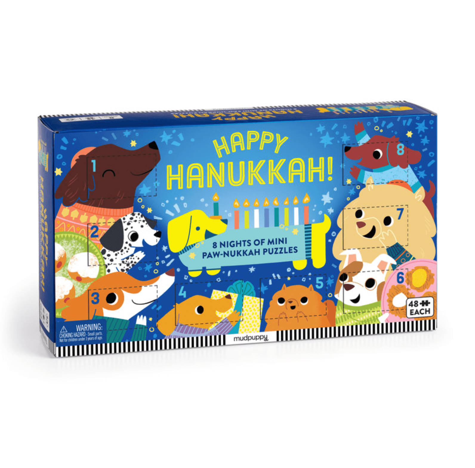 Happy Hanukkah! Countdown Puzzle Set - Sweet Thrills