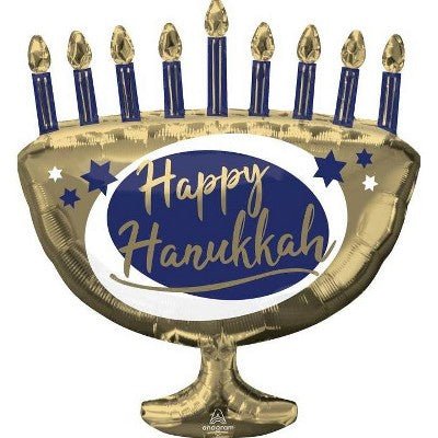 Happy Hanukkah Menorah 29″ - Sweet Thrills