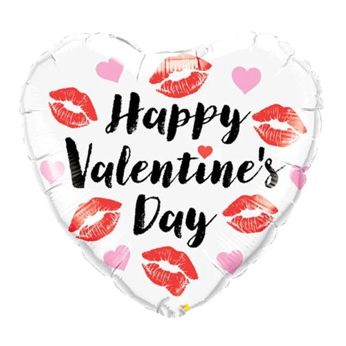 Happy Valentine's Kisses Foil Balloon 18" - Sweet Thrills