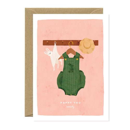 Happy You Sweety Rabbit Card - Sweet Thrills