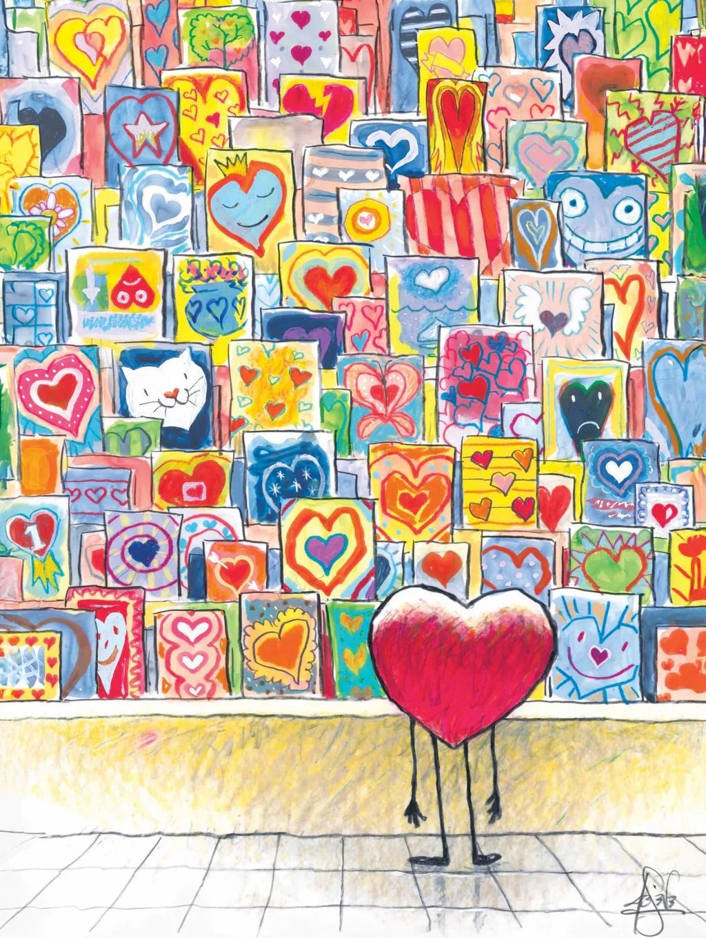 Heart Trouble 1000 Piece Puzzle - Sweet Thrills