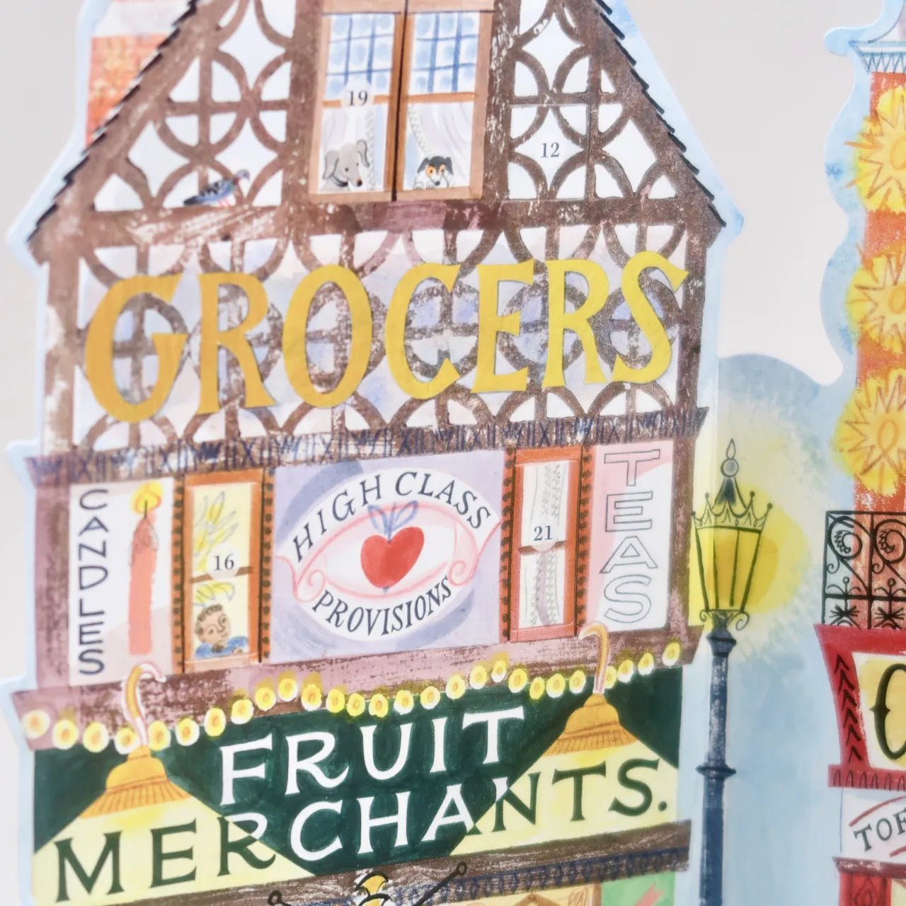 High Street Advent Calendar by Emily Sutton - Sweet Thrills