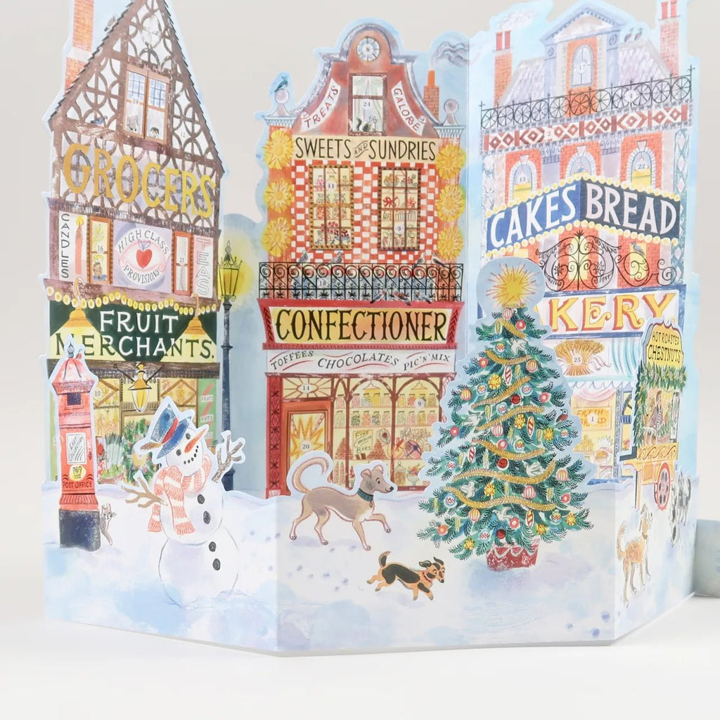 High Street Advent Calendar by Emily Sutton - Sweet Thrills