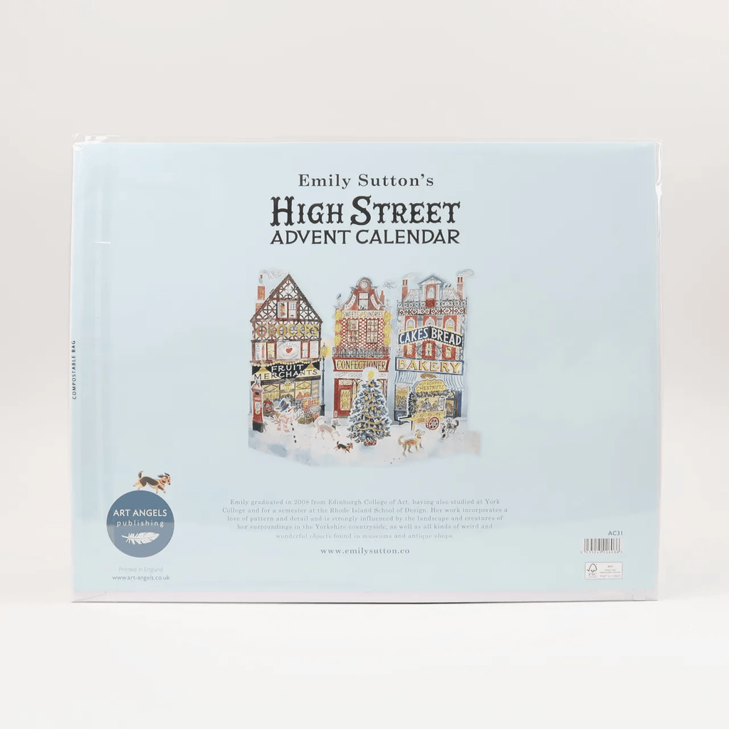 High Street Advent Calendar by Emily Sutton - Sweet Thrills