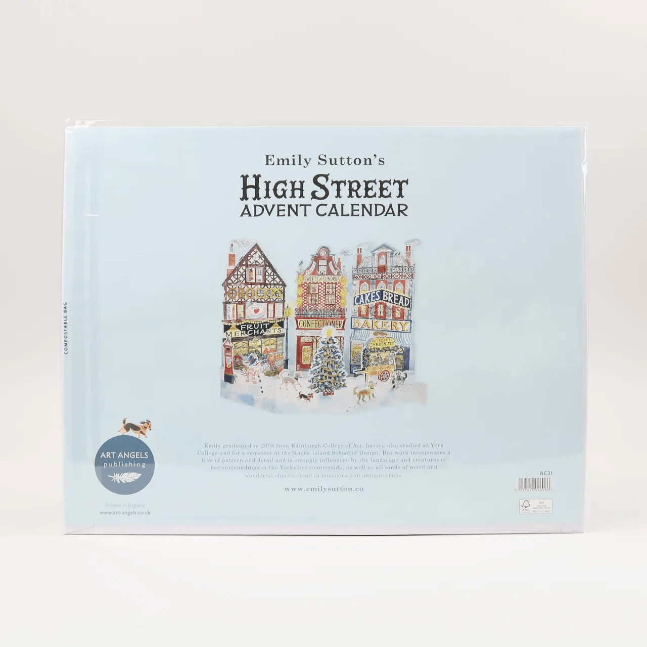 High Street Advent Calendar by Emily Sutton - Sweet Thrills