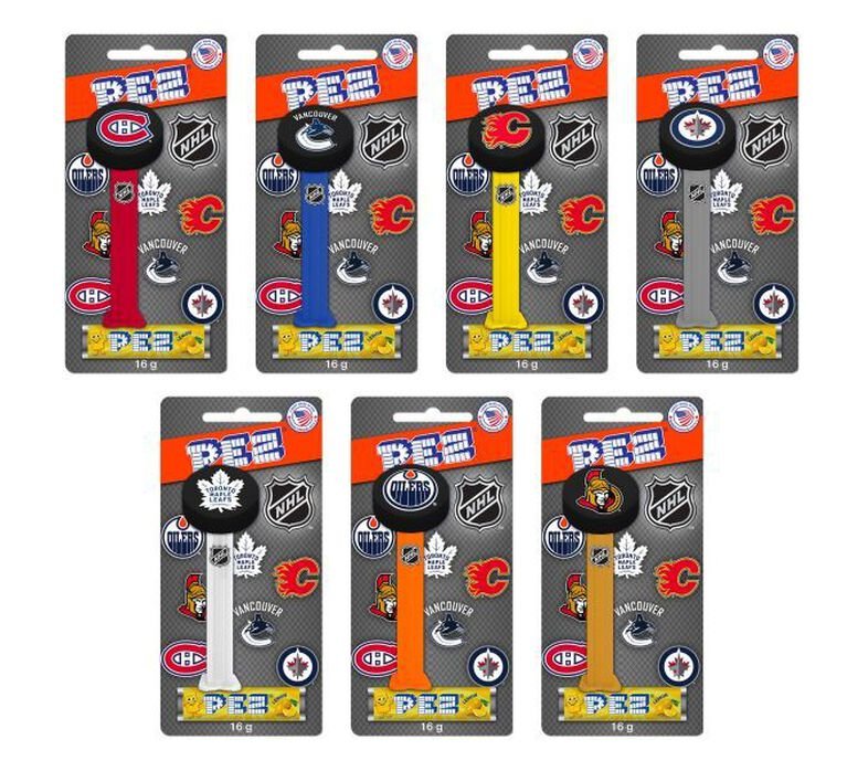 HOCKEY PUCK PEZ - Sweet Thrills