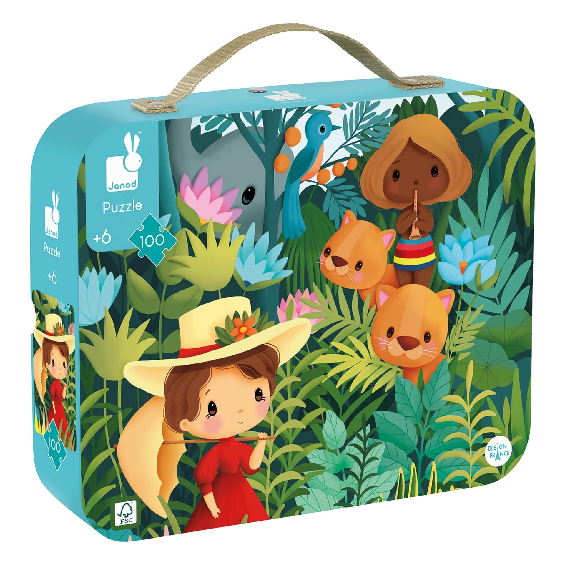 Inspired by Rousseau 100pc Jungle Puzzle - Sweet Thrills