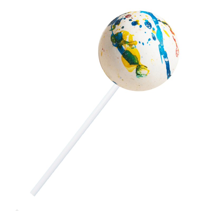 Jumbo Jawbreaker Candy Lollipop - Sweet Thrills