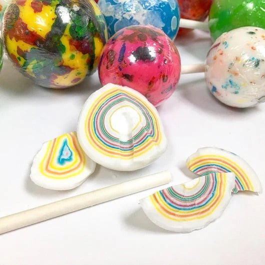 Jumbo Jawbreaker Candy Lollipop - Sweet Thrills