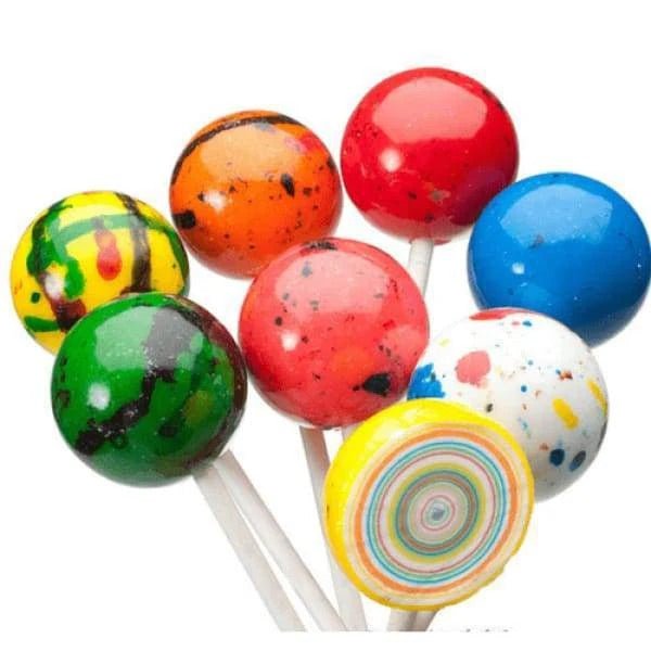 Jumbo Jawbreaker Candy Lollipop - Sweet Thrills