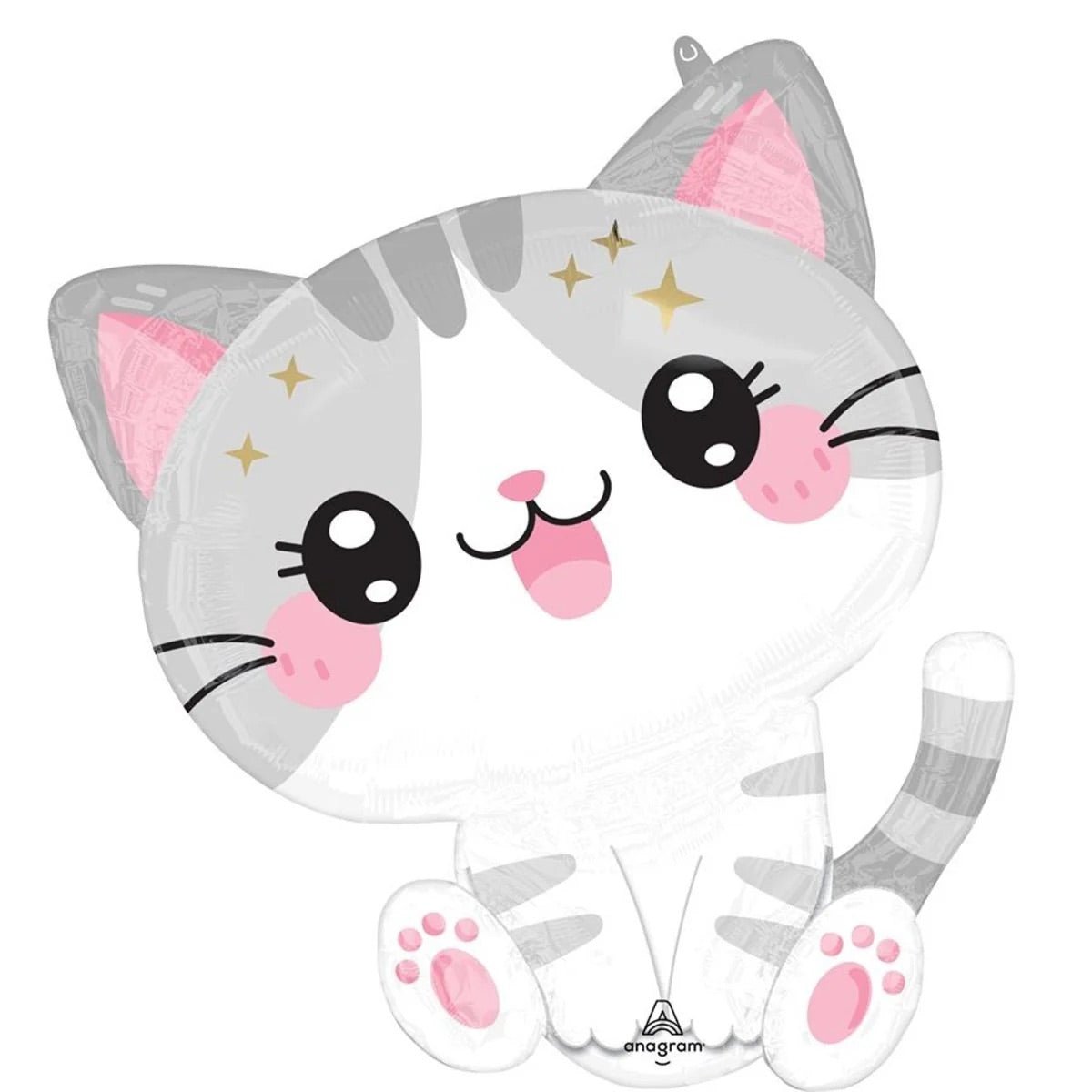 Kawaii Kitty 24" SuperShape Foil Balloon - Sweet Thrills