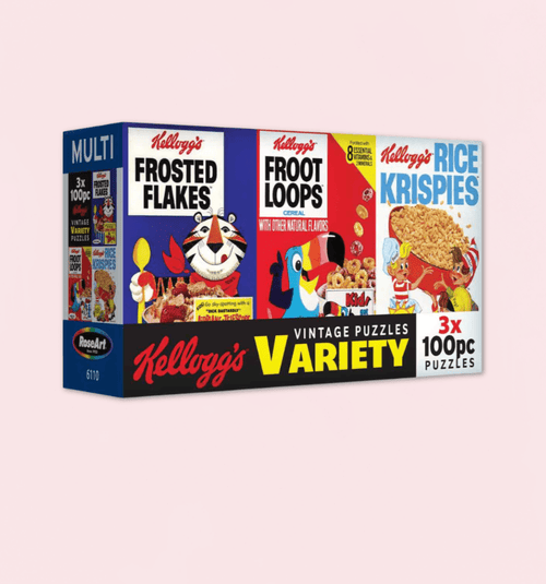 Kellogg's Vintage Mini Puzzles 3 - Pack - Sweet Thrills