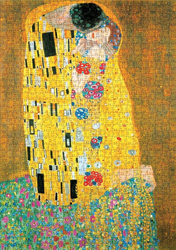 Klimt The Kiss 1000 Piece Puzzle - Sweet Thrills