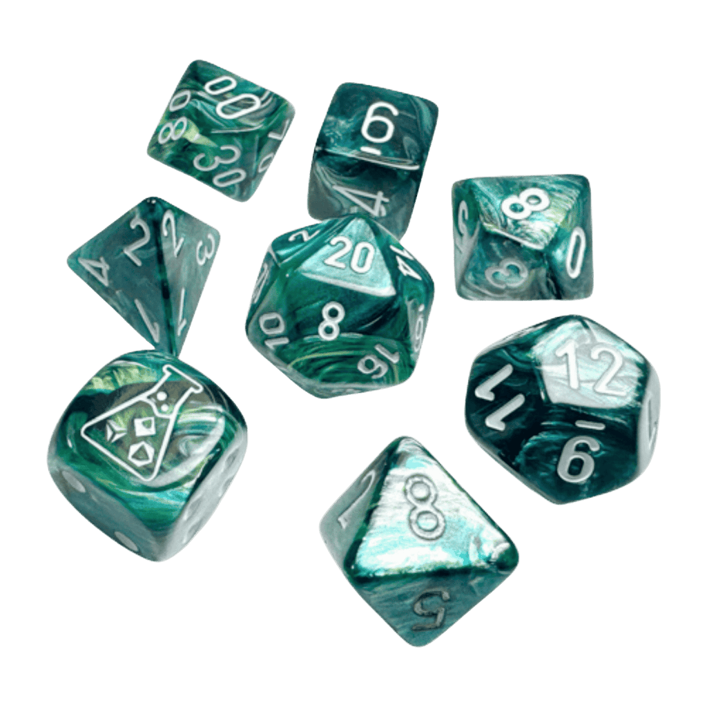 Lustrous Lab Dice Set: Neptune - Sweet Thrills
