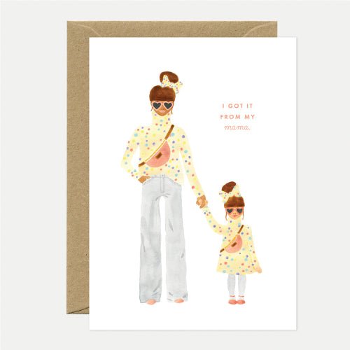Mama Daughter Greeting Card | All The Ways To Say - Sweet Thrills