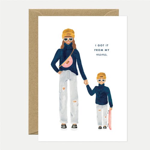 Mama Son Mother's Day Card - Sweet Thrills