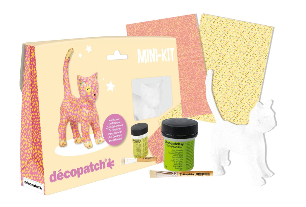 Mini Cat Decopatch Kit - Sweet Thrills