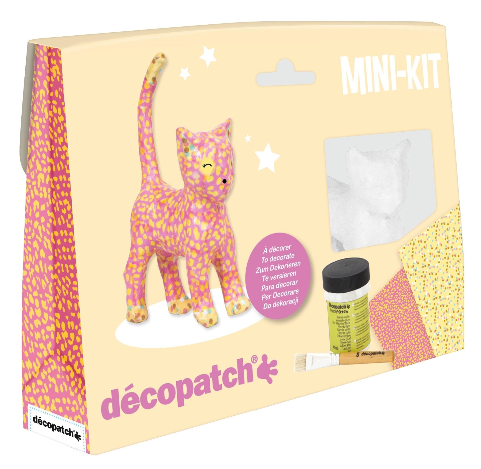 Mini Cat Decopatch Kit - Sweet Thrills