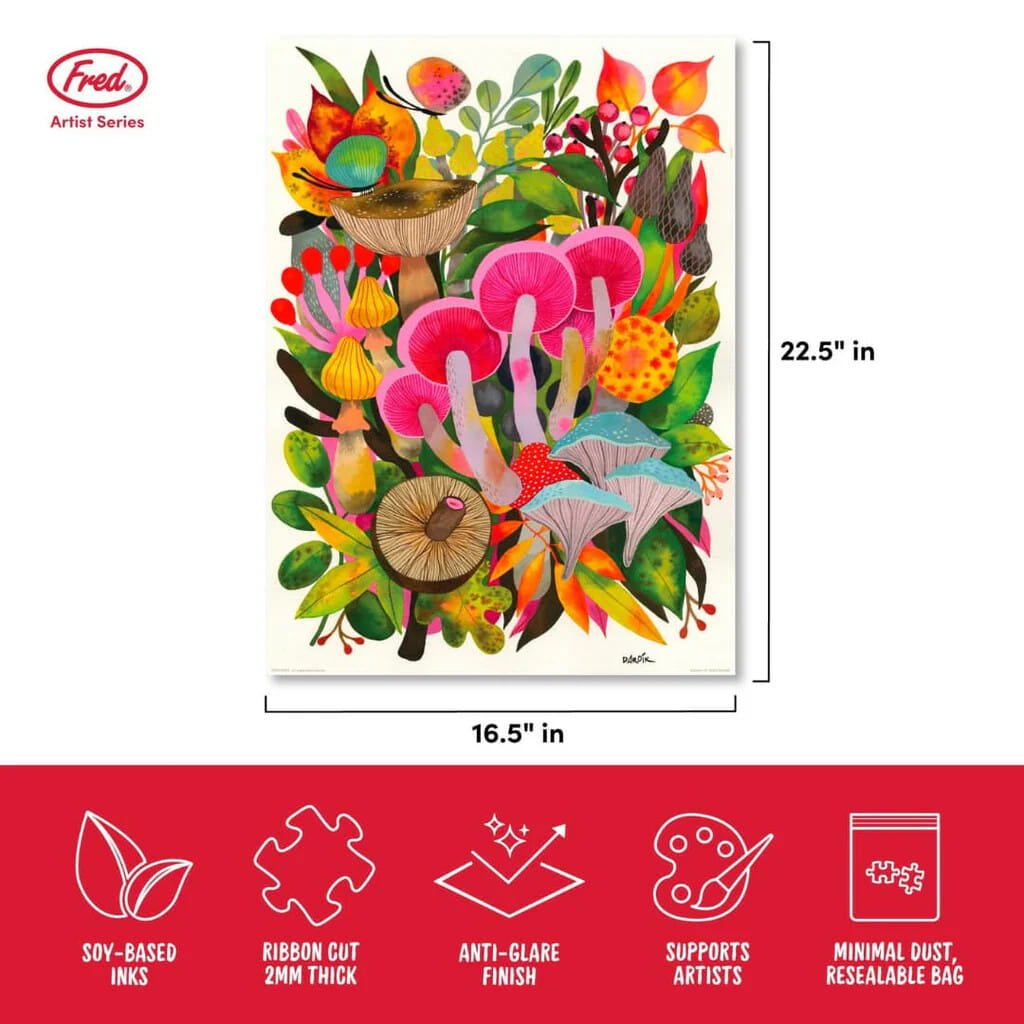 Mushroom Toomuchery 500pc Puzzle - Sweet Thrills