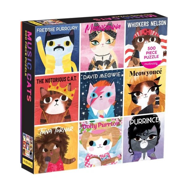 Music Cats 500pc Puzzle - Sweet Thrills