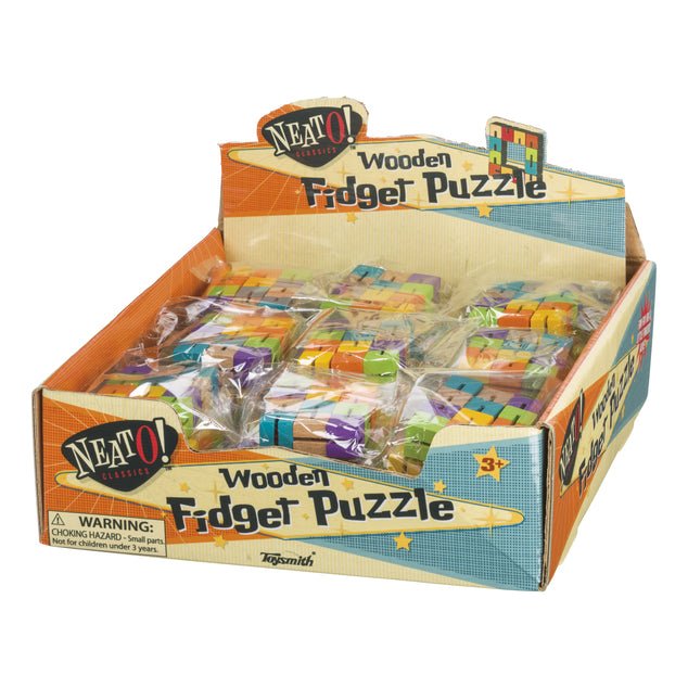 NEATO! WOOD FIDGET PUZZLE - Sweet Thrills