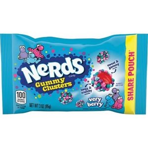 NERDS GUMMY CLUSTERS VERY BERRY (85G) - Sweet Thrills