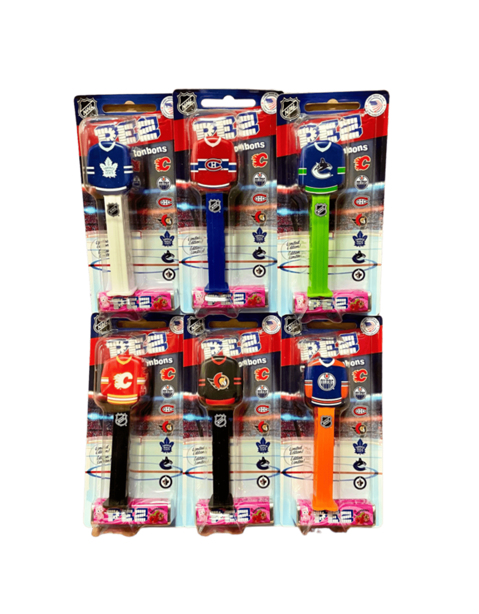 NHL JERSEY PEZ - Sweet Thrills