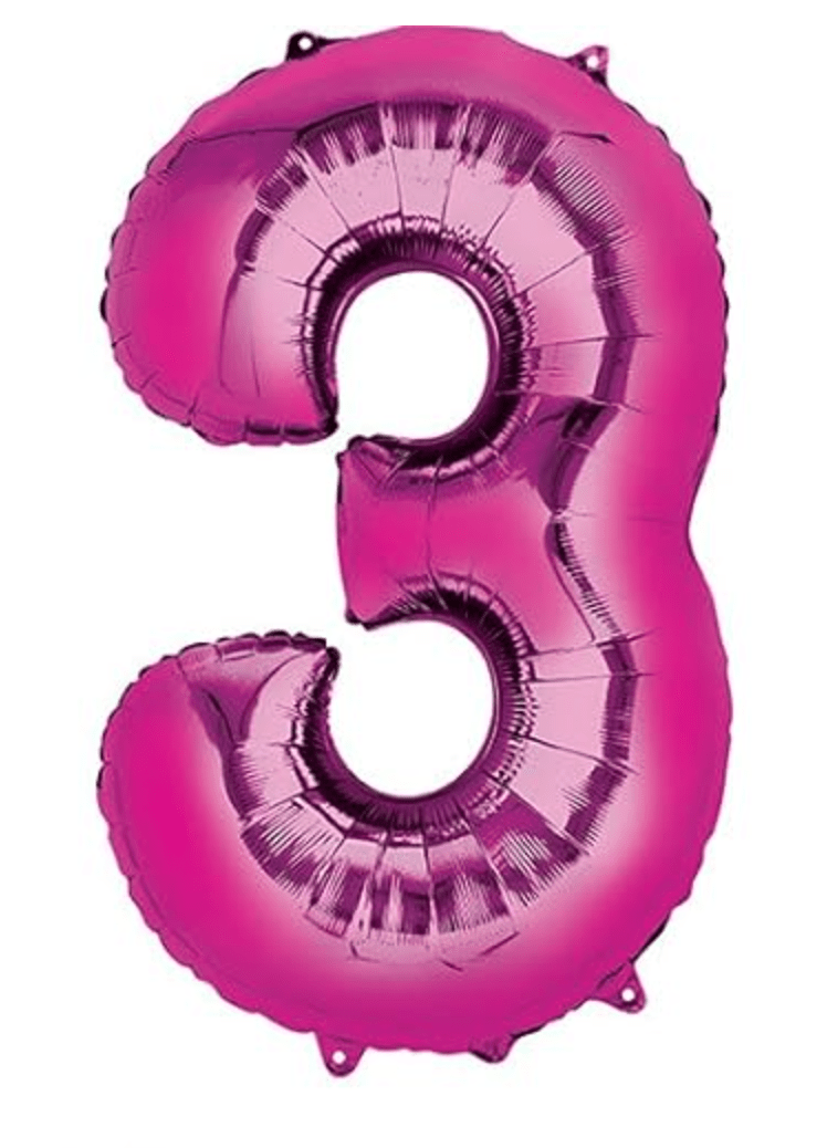 Numbered Balloons 0 - 9 - Sweet Thrills