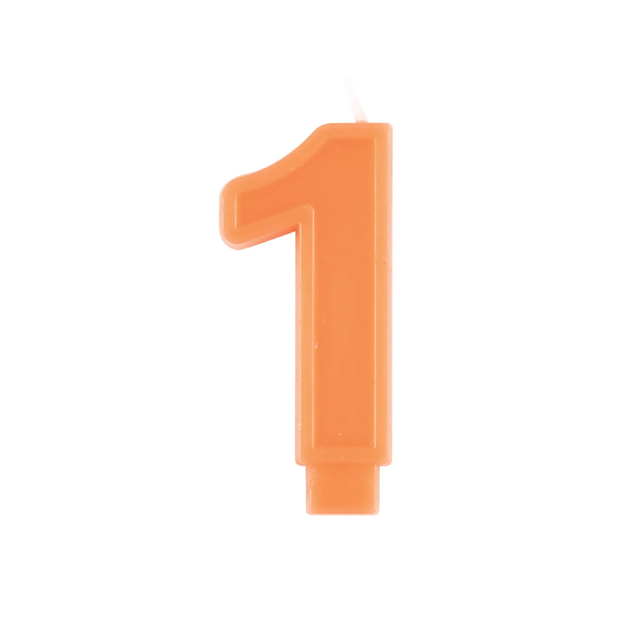 ORANGE 1 BIRTHDAY CANDLE - Sweet Thrills